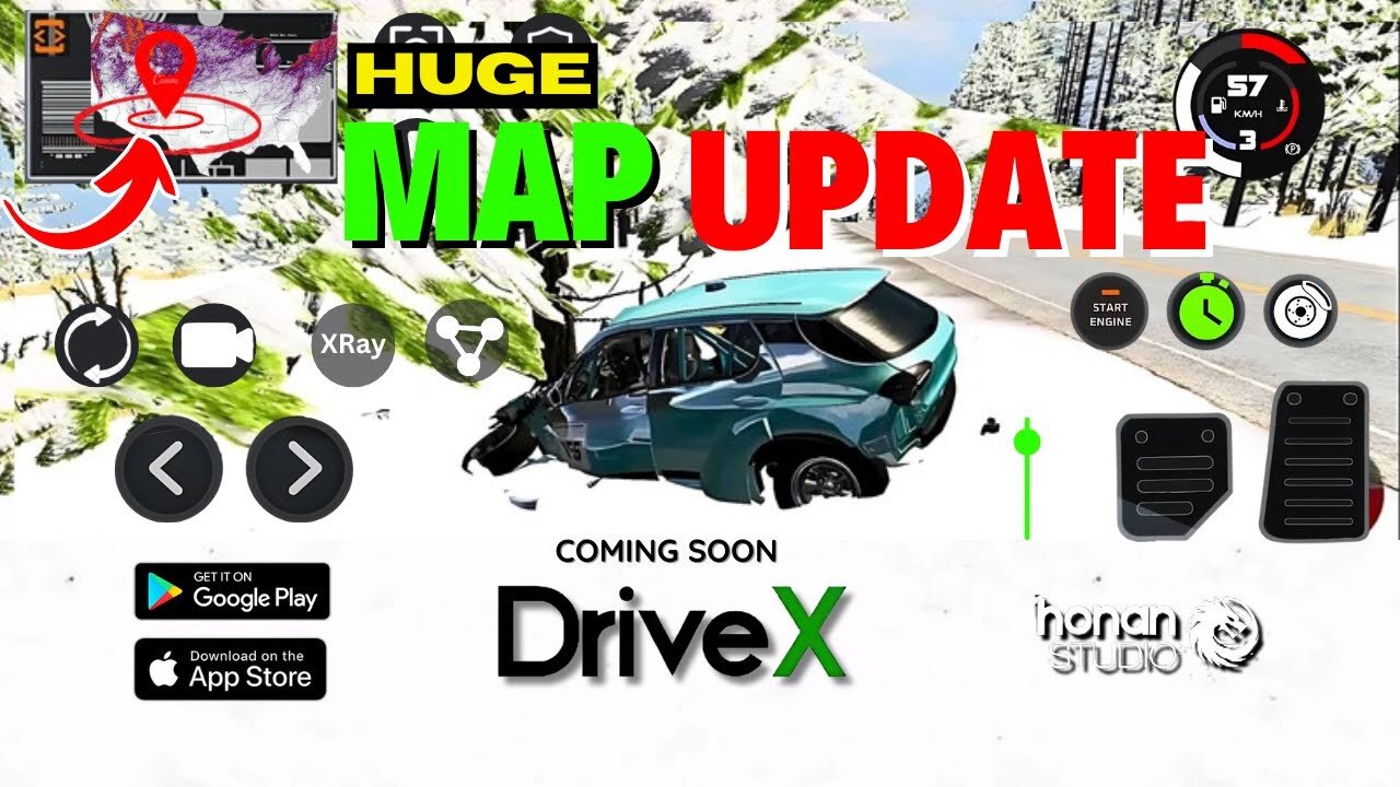 INSANE!!!😱💥ANOTHER BIG UPDATE v0.12 DRIVE X MAP UPDATE COMING SOON🎉