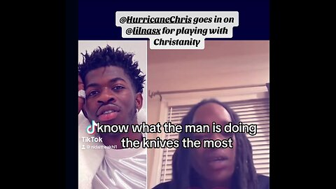 Hurricane Chris goes at Lil Nas X for disrespecting christianity in his new music video