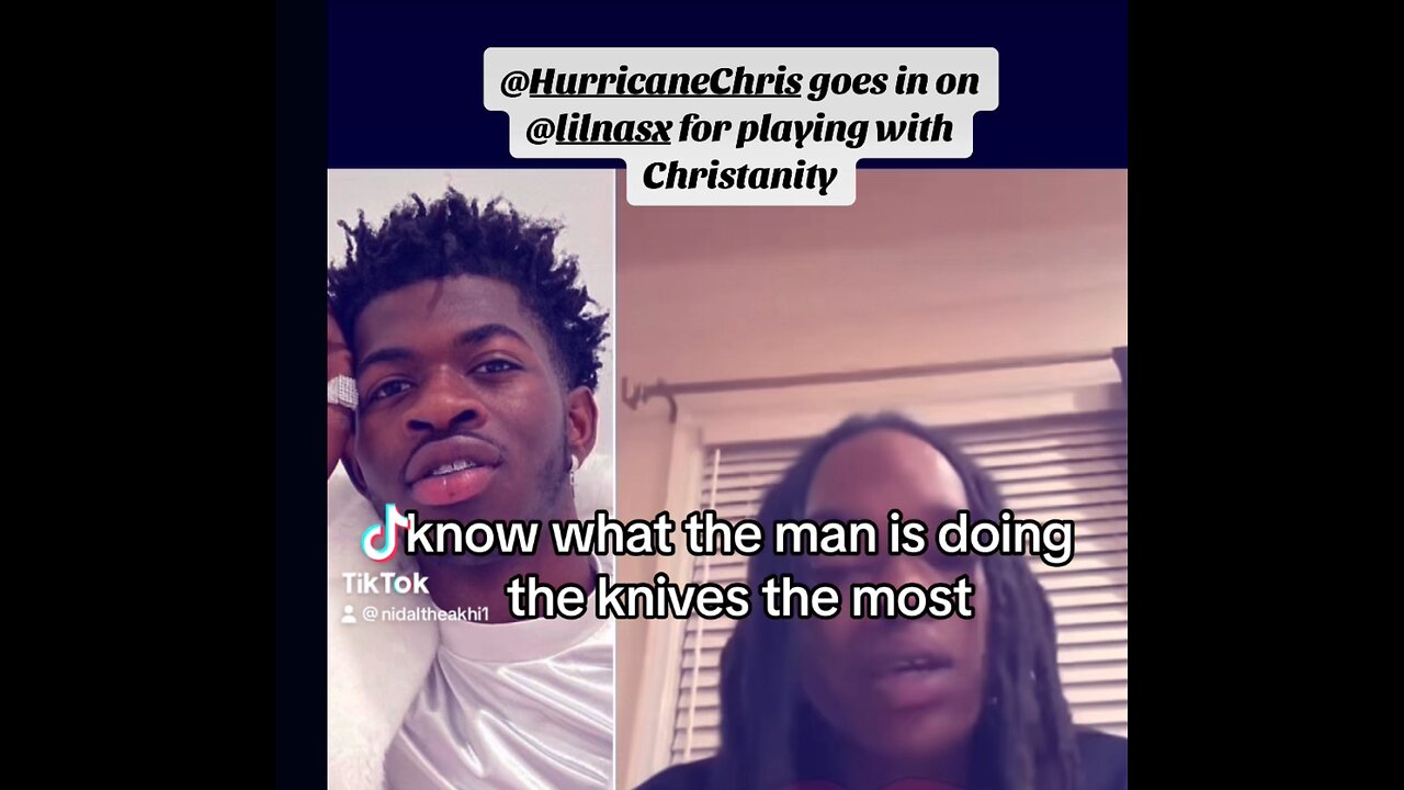 Hurricane Chris goes at Lil Nas X for disrespecting christianity in his new music video