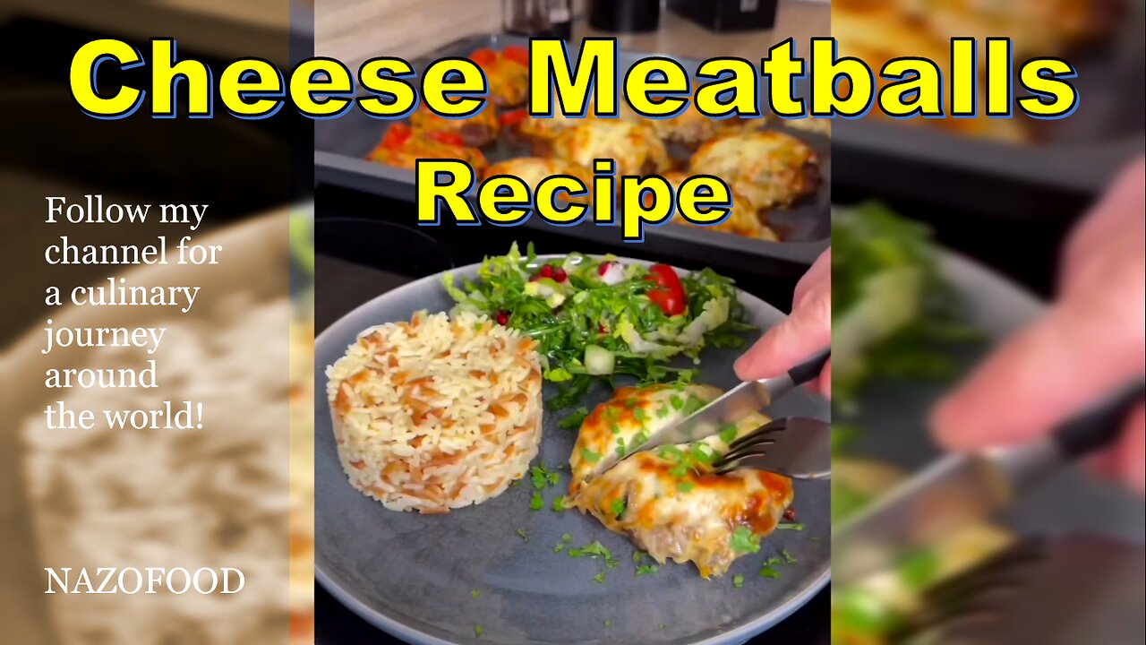 Cheese Meatballs Recipe: Savory Sensation | رسپی کوفته پنیری با برنج