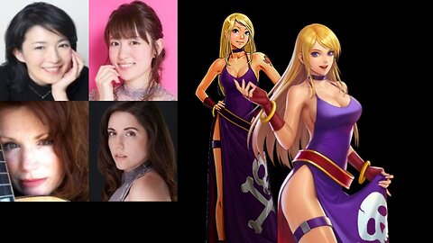 Video Game Voice Comparison- B Jenet (King of Fighters)
