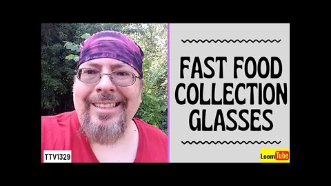 FAST FOOD COLLECTION GLASSES - 081221 TTV1329