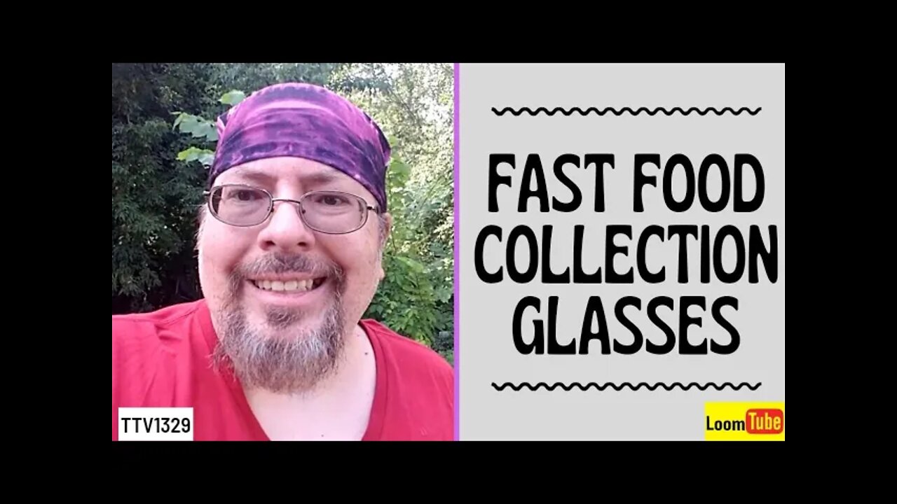 FAST FOOD COLLECTION GLASSES - 081221 TTV1329