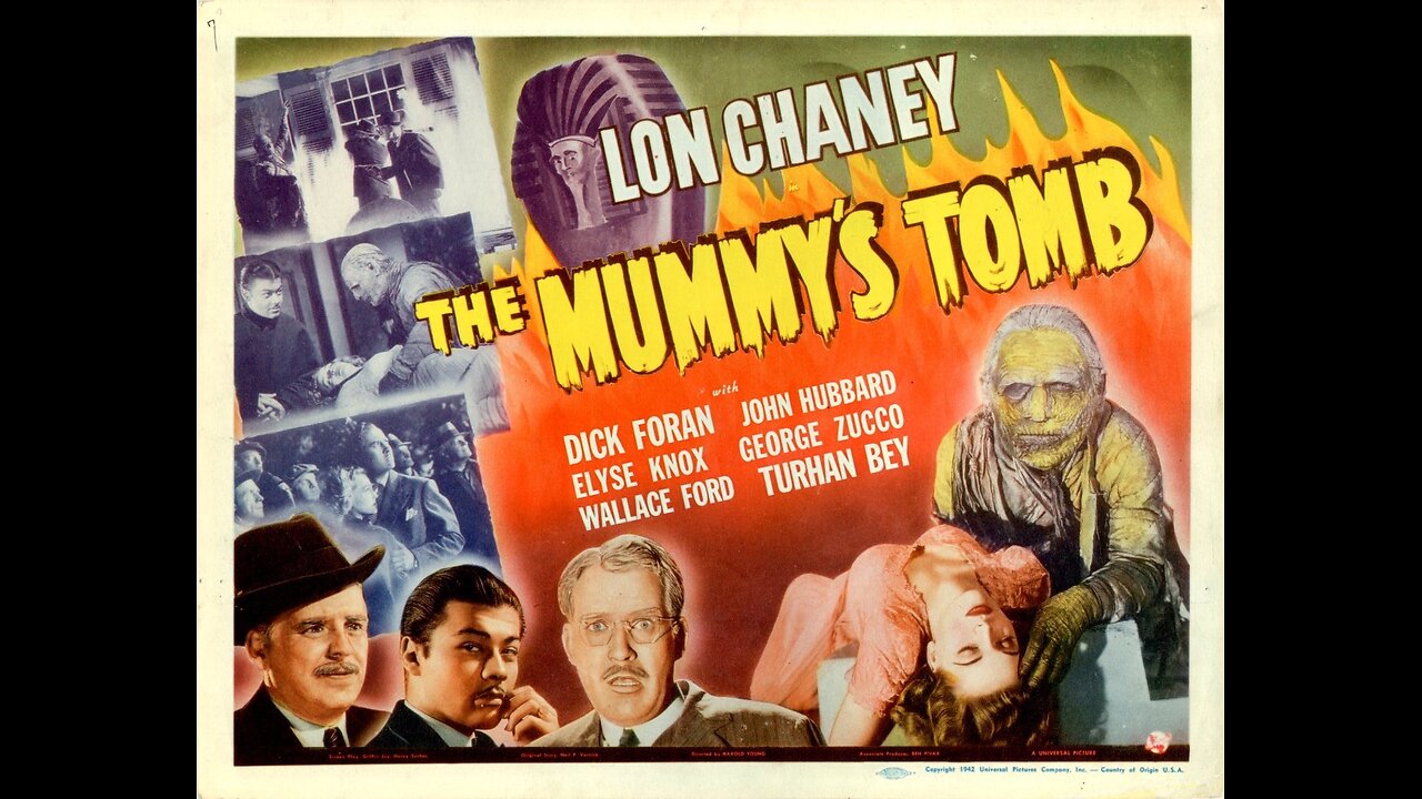 THE MUMMY'S TOMB (1942). Colorized