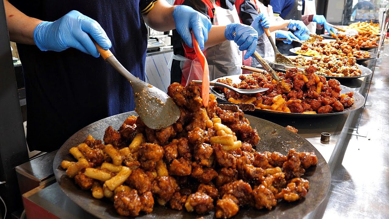 Korean 'Sweet and Sour Chicken' that sells 10 tons a month