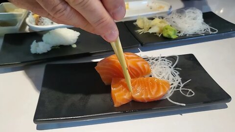 Sushi buffet. I died and went to heaven.