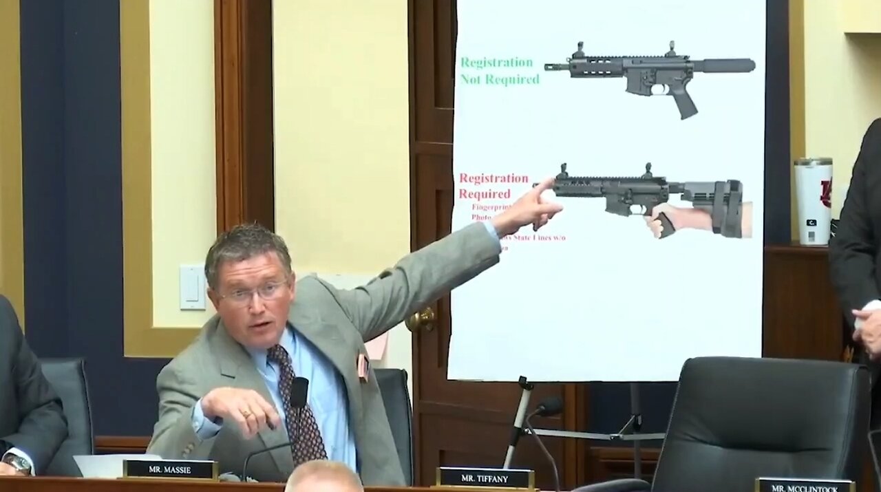 Rep Massie Takes On ATF Director Over Stabilizing Brace