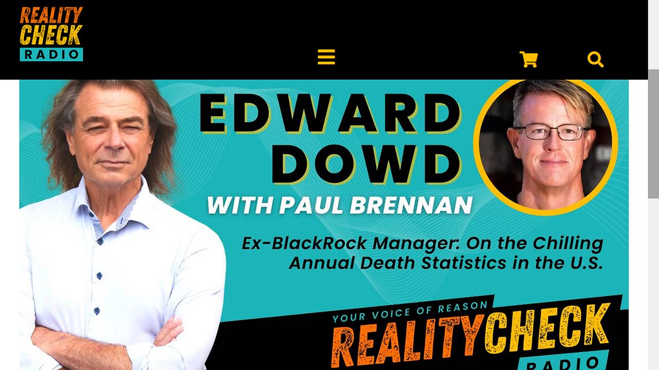 Ed Dowd on Reality Check Radio 22 June 2023