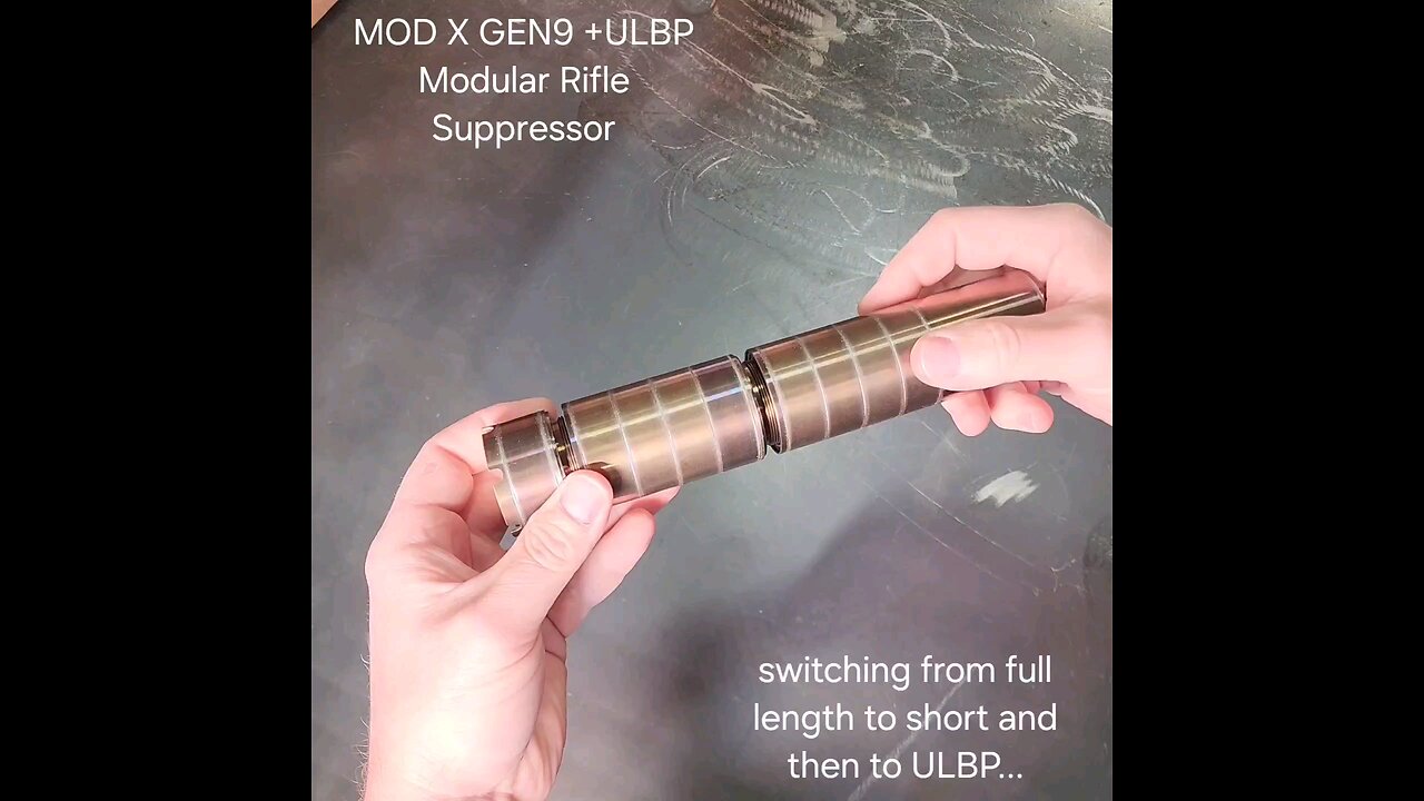 MOD X GEN9 +ULBP Modular Rifle Suppressor