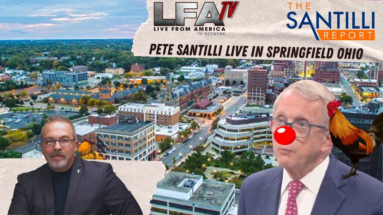 Pete Santilli LIVE FROM SPRINGFIELD OHIO