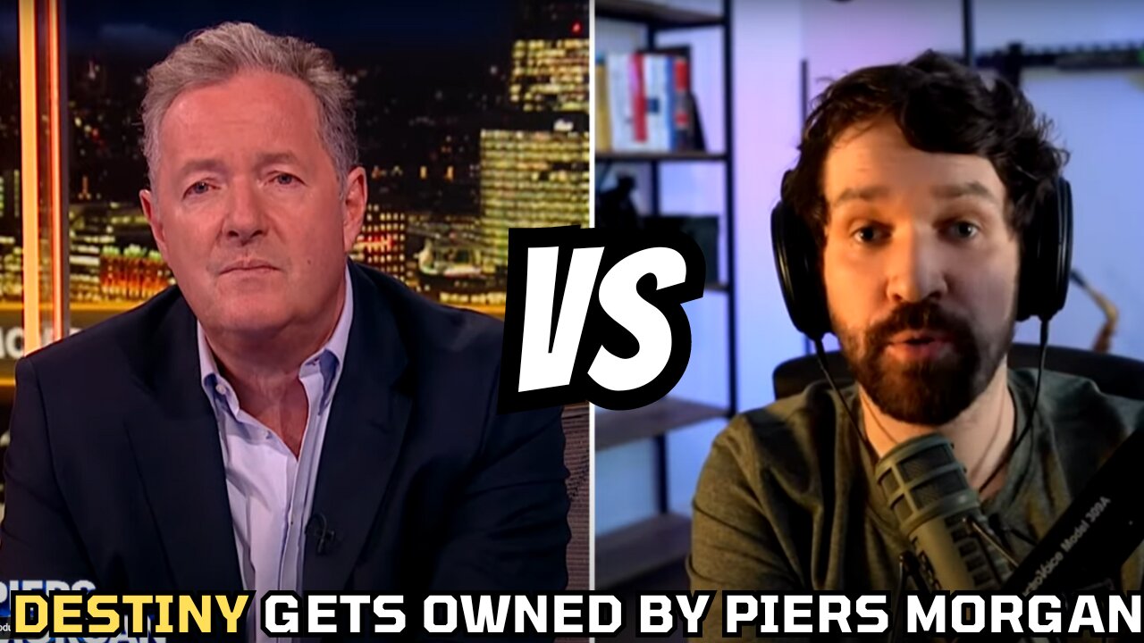 Piers Morgan DESTROYS Detiny On His Heated Rhetoric