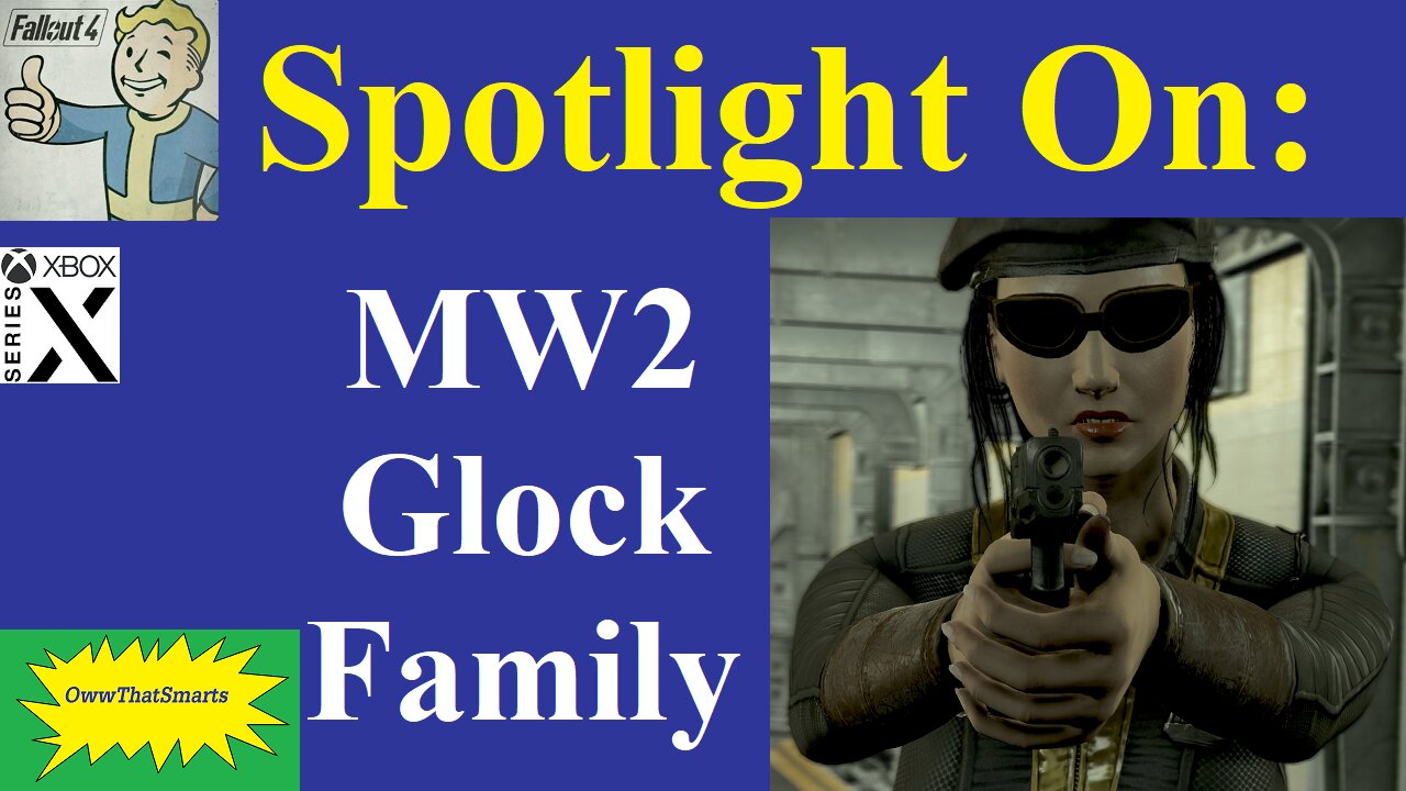 Fallout 4 - Spotlight On: MW2 Glock Family