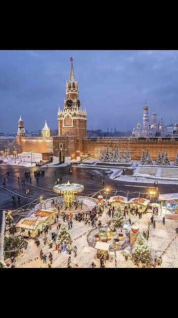 Красивые образы России на православный Новый год