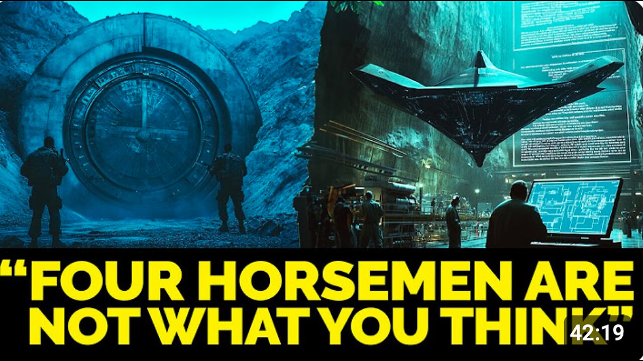 The Four Horsemen Are Not What You Think | Underground Bases Advanced Teach Mystery