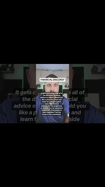 If I put together a free financial discord, where I add information about financial strategies, conc