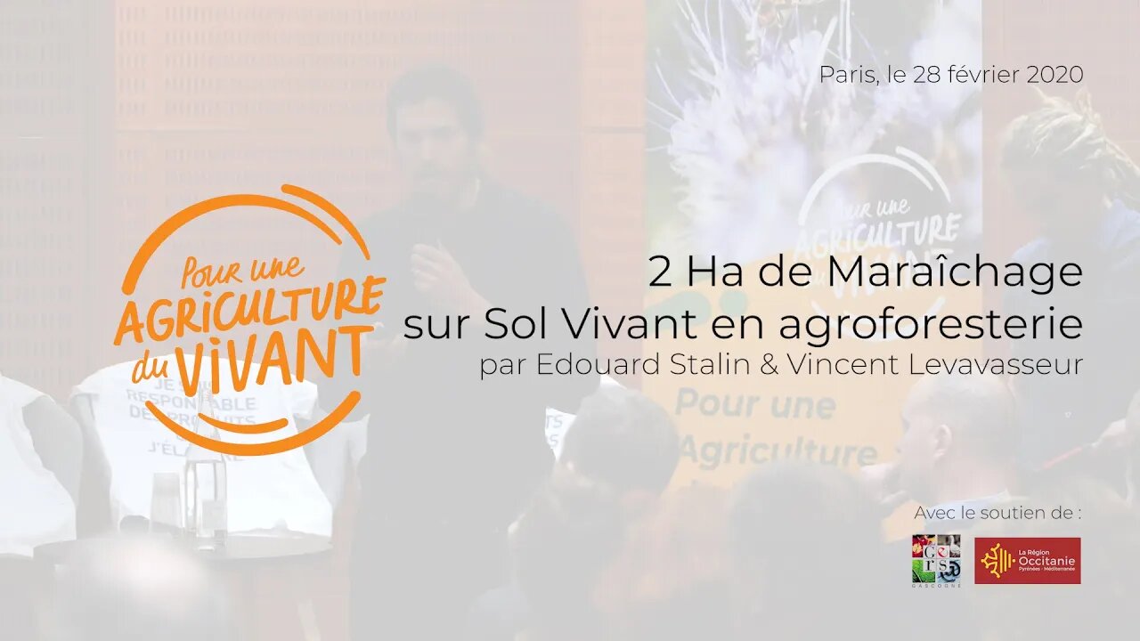 Verger maraicher en sol vivant, Edouard Stalin & Vincent Levavasseur
