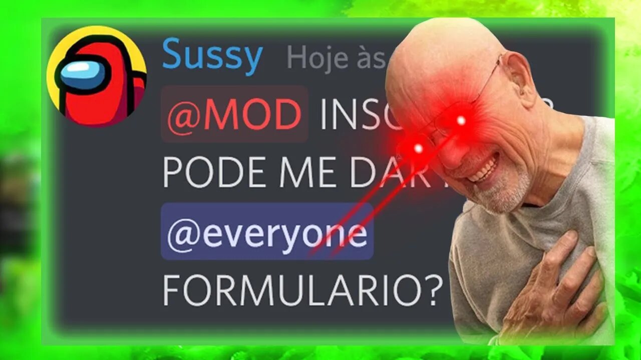 Pessoas que imploram pra ser Mod do Discord... REACT