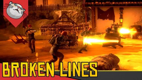 Táticas MILITARES da Segunda Guerra - Broken Lines [Conhecendo o Jogo Gameplay Português PT-BR]