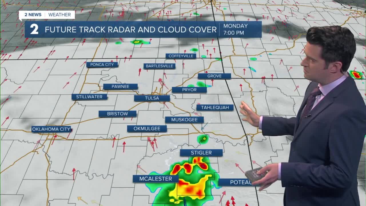 Rain chances increase