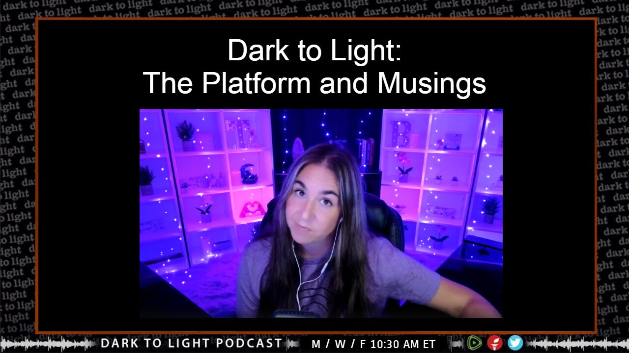 Dark to Light: The Platform and Musings