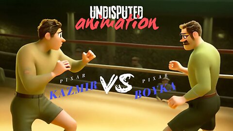 Boyka vs Kazmir | Pixar-Style Animated Fight Scene | AI-Generated Undisputed 3 Battle