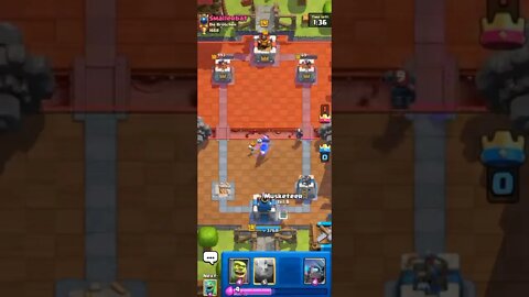 vs SMalleRbat - Clash Royale #shorts