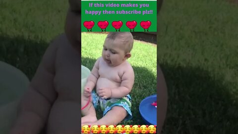 #funnybaby #cutebaby 😍😜😍🤗#shorts #shortvideo #funny #cute #kids😘 #comedy #compilation😜