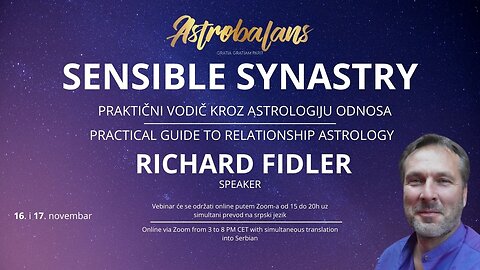 Interview with Serbian Astrobalans School of Astrology & Announcement of Course in November 2024
