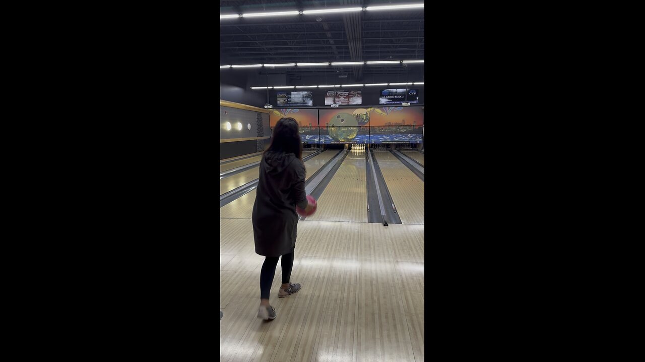 First timer bowling