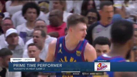 Rookie Christian Braun shows out in Finals Game 3