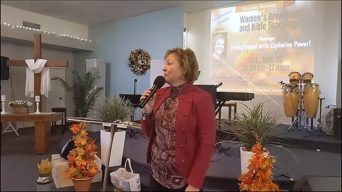 Strengthened with Explosive Power by Pastor Sherry Reeve (Women's Ministry)