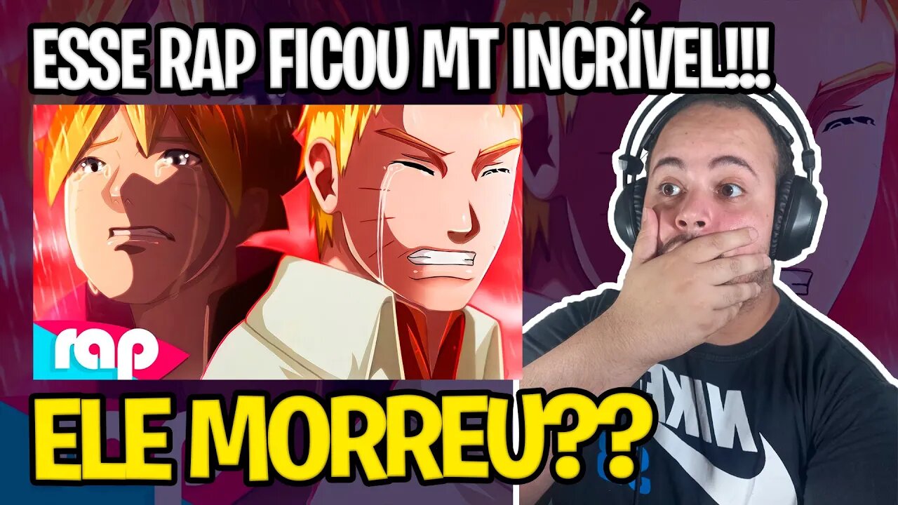 REACT A MORTE DE UM UZUMAKI 💔 - Pai & Filho (Boruto) | Meckys Feat.@Henrique Mendonça