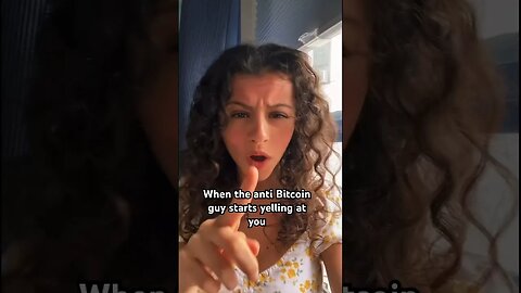 ACT LIKE IT! #bitcoin #crypto #missteencrypto #yelling