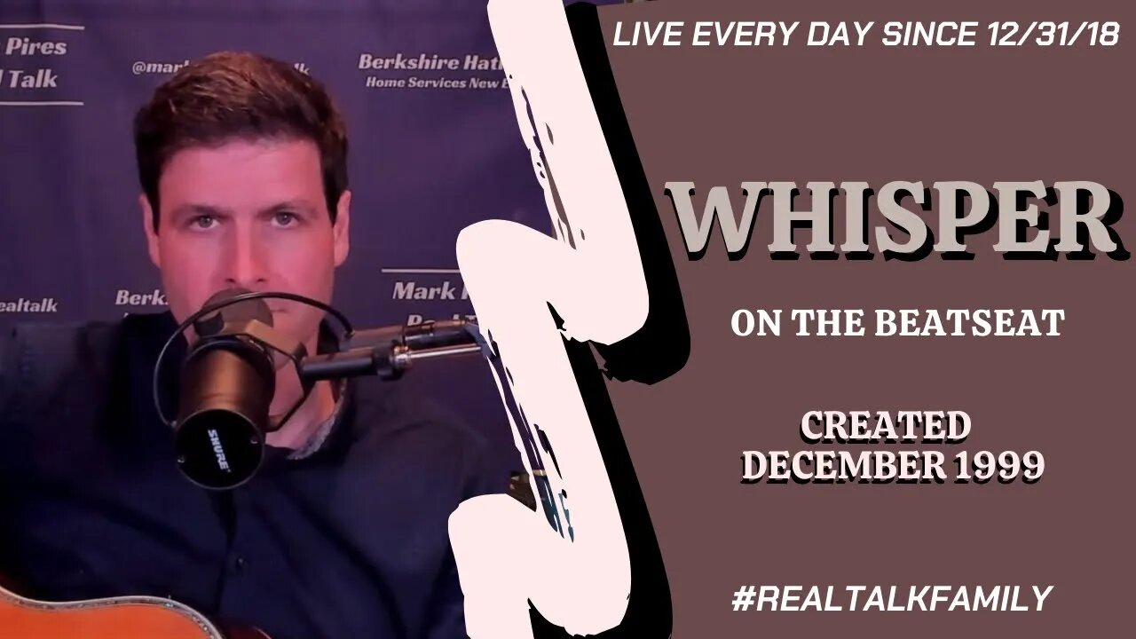 Whisper on the BeatSeat™️ Mark Pires Original from 1999