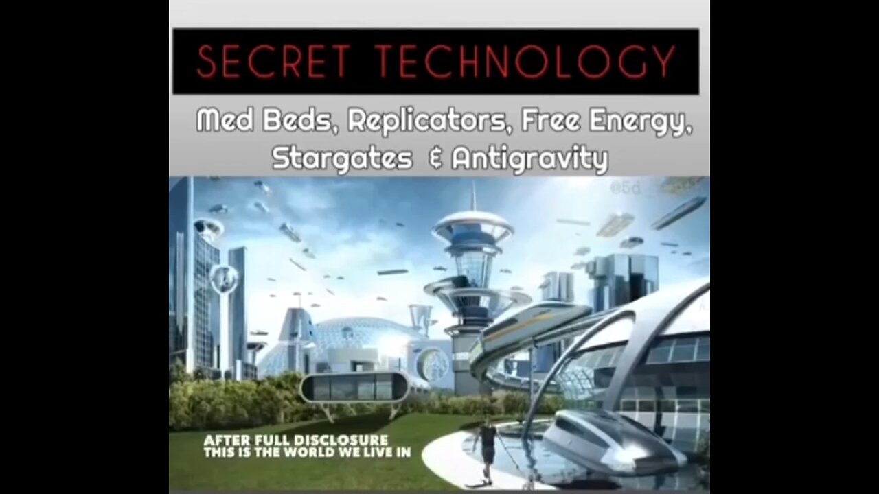 MedBeds, Replicators, Free Energy, Stargates and Anitgravity