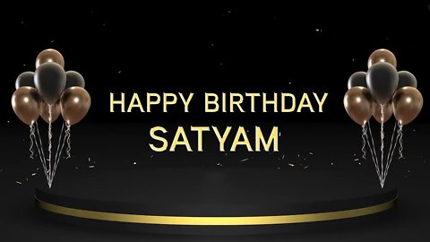 Wish you a very Happy Birthday Satyam