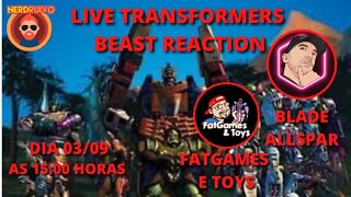 LIVE TRANSFORMERS BEAST REACTION