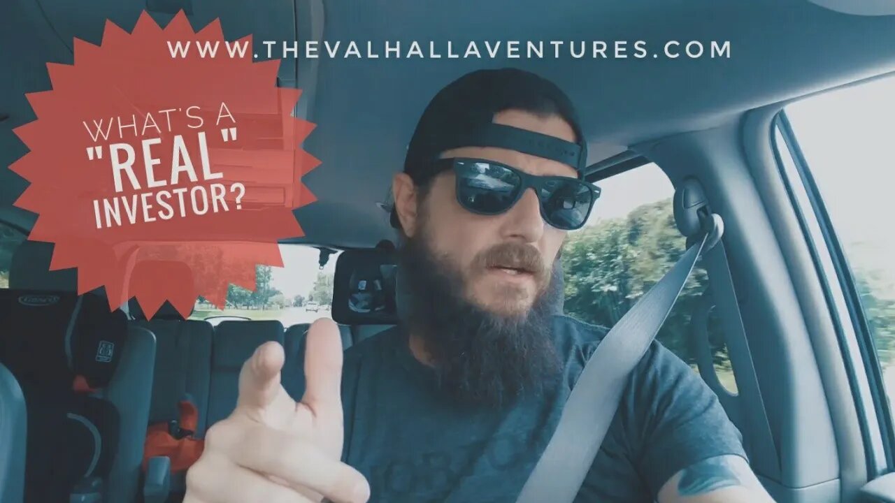 what's a "real" investor?