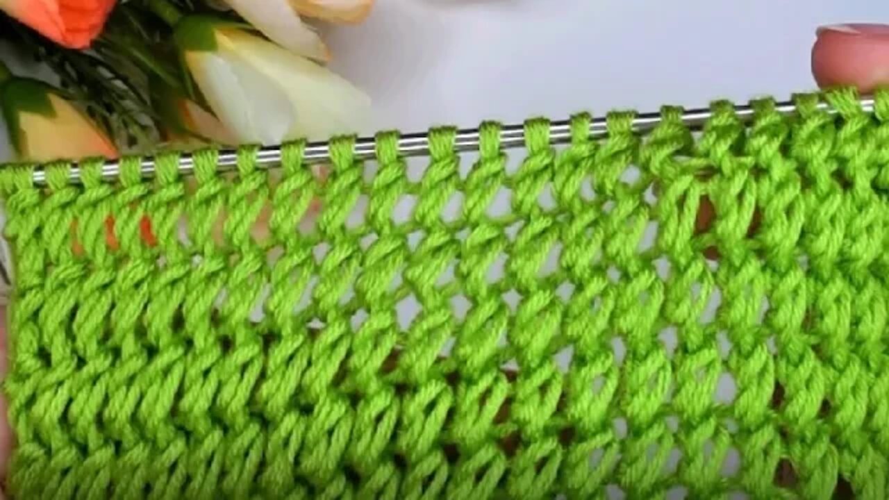 How to knit simple stitch full video link in description