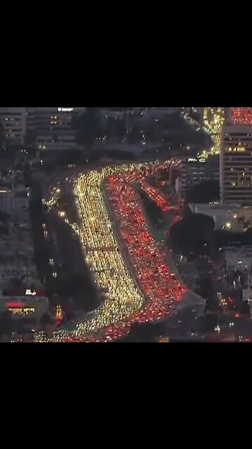 Traffic Nightmare In Los Angeles Thanksgiving Week