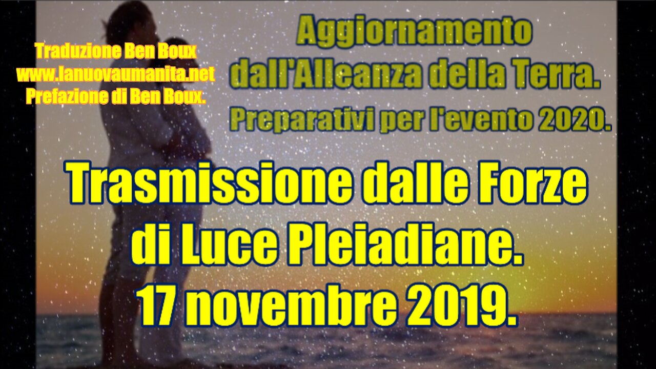 Aggiornamento dall'Alleanza della Terra. Preparativi per l'evento 2020.