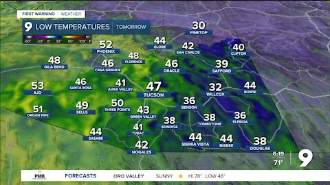 Above average heat carries into December