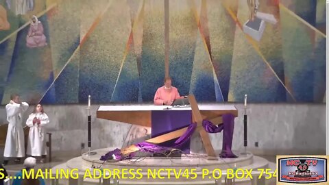 NCTV45 CATHOLIC MASS HOLY SPIRIT PARISH (ST VITUS) 4 PM SATURDAY MARCH 26 2022