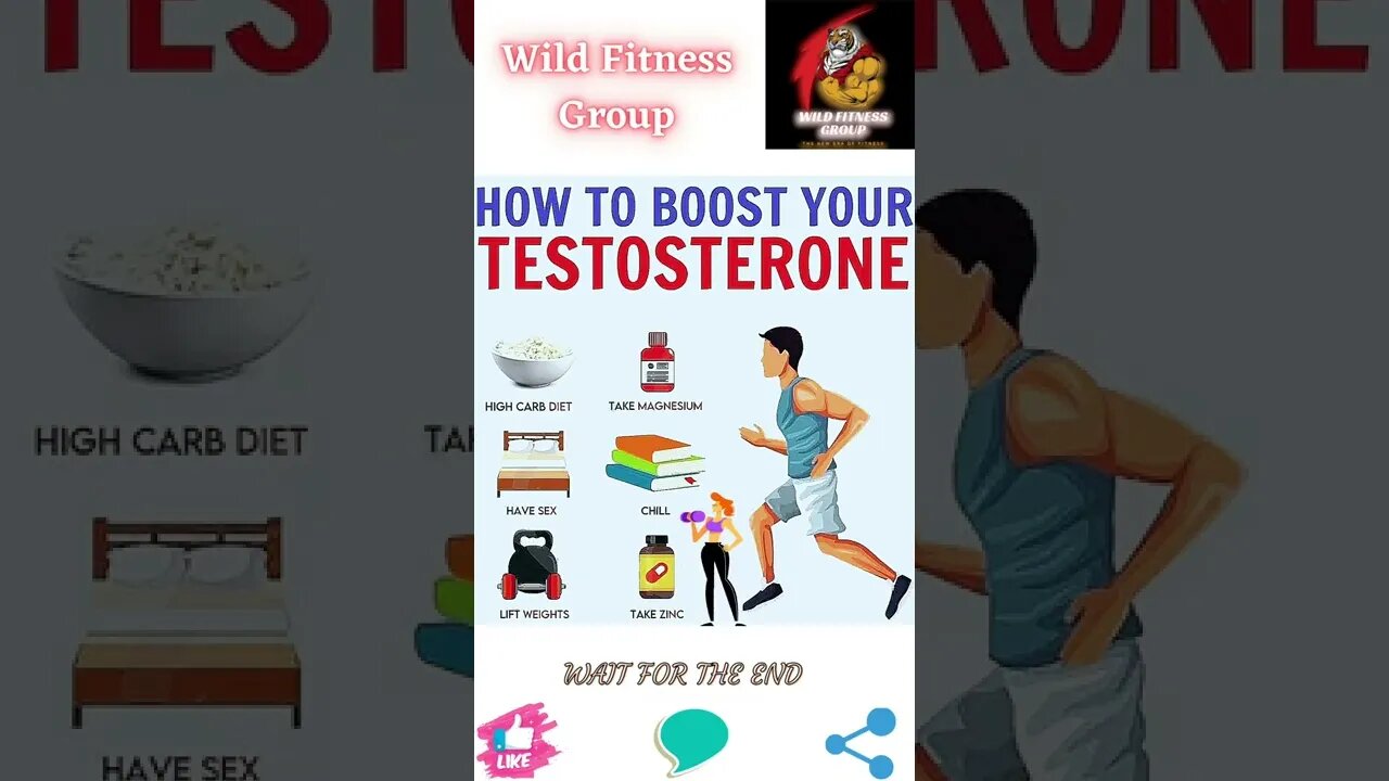 🔥How to boost your testosterone🔥#shorts🔥#wildfitnessgroup🔥23 August 2022🔥