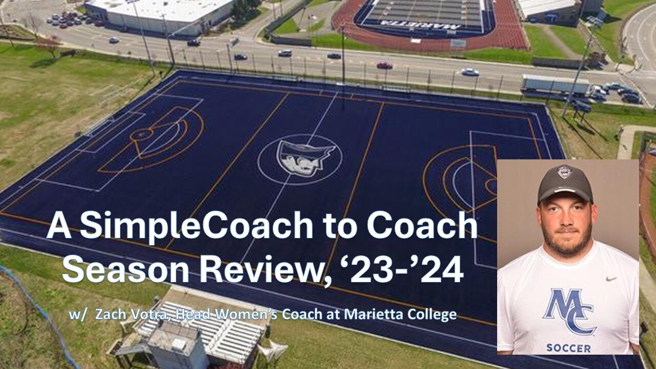 A SimpleCoach to Coach Interview w/ Zack Votra, Head Women's Coach @MariettaCollege