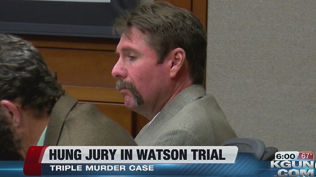 Murder trial of former firefighter David Watson ends with hung jury