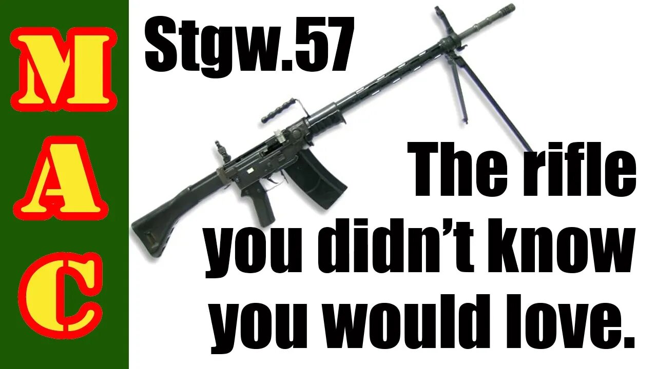 The ugliest rifle you didn't know you would love - Stgw.57 / PE57