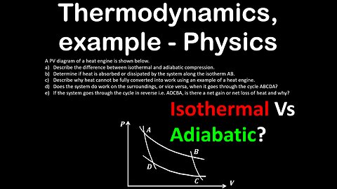 Thermodynamics, example - Physics