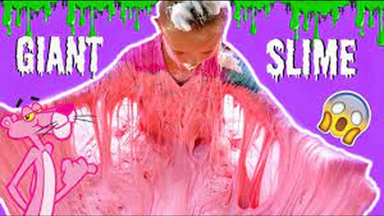 DIY GIANT FLUFFY SLIME! 300 POUNDS of Slime!