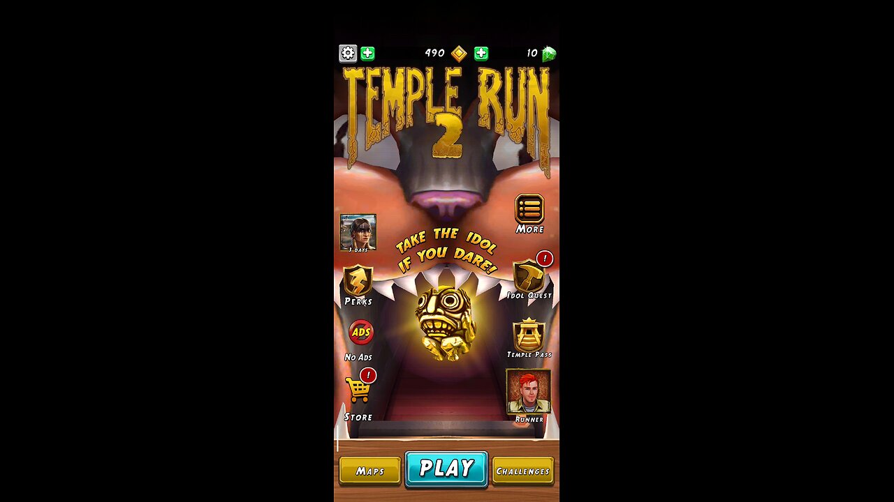 Temple Run Game Gameplay